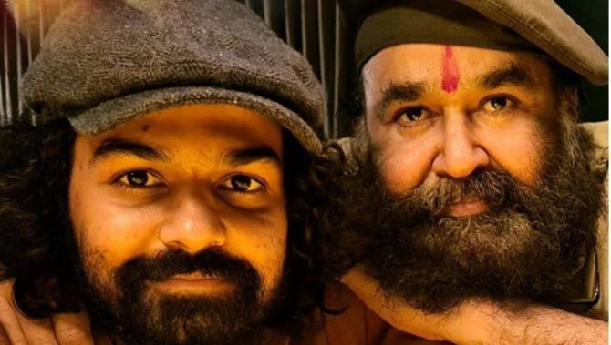 Mohanlal and Pranav Mohanlal